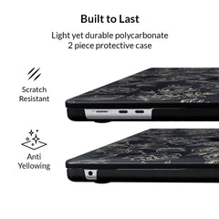 Floral Rose Gold MacBook Case