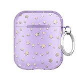 Lilac Celestial Stars AirPod Case
