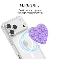 Lilac Gelato Heart MagSafe MightyGrip