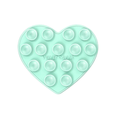 Mint Jelly Heart MagSafe MightyGrip