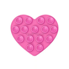 Orchid Pink Heart MagSafe MightyGrip