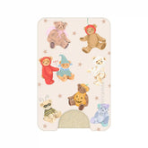 Teddy Scare Glitter MagSafe Wallet