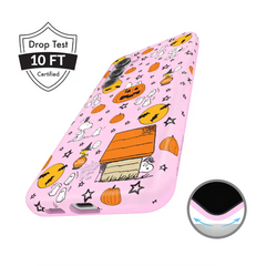 Snoopy Pink Pumpkins Samsung Case
