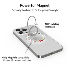 Snoopy Christmas Glitter MagSafe Grip Ring