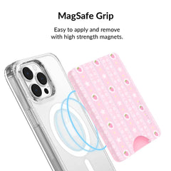 Strawberry Macaron MagSafe Wallet
