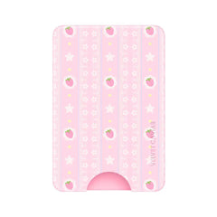 Strawberry Macaron MagSafe Wallet