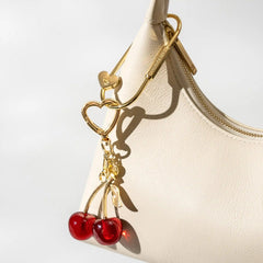 Gold Carabiner Bag Charm