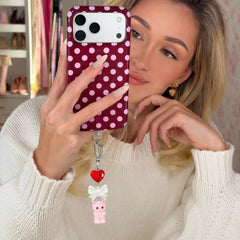 Pink Cat Bag Charm