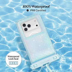 Mermaid Glitter Waterproof Floating Phone Pouch