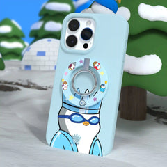 Pudgy Penguins Polar Blue MagSafe Grip Ring