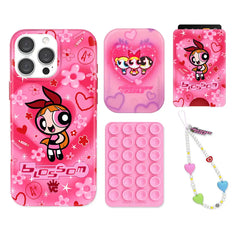 The Powerpuff Girls Blossom iPhone Bundle Set - Wallet
