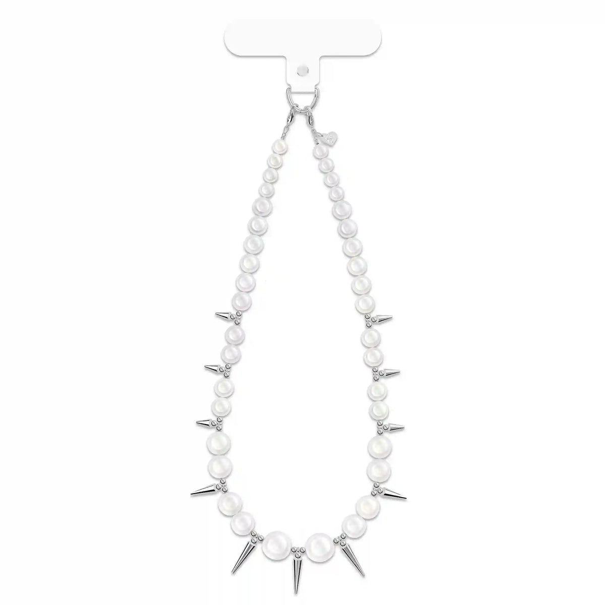 Pearl Spike Phone Charm