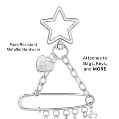 Pretty Punk Bag Charm