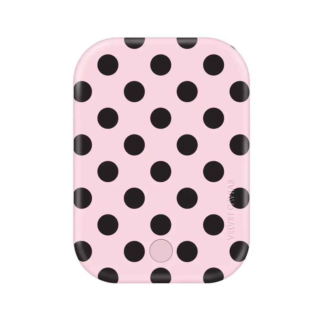 Princess Pink Polka Dot Portable MagSafe Charger Power Pack
